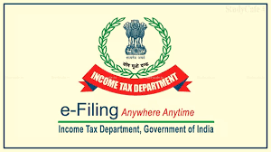 Income Tax Department India โ e-Filing logo for online tax return services